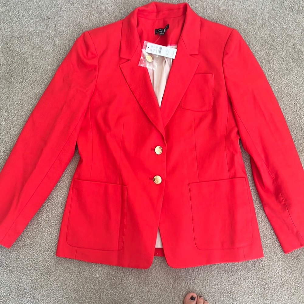 JCrew Linen Blazer